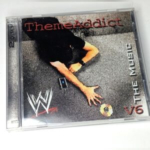 WWE Theme Addict V6 DVD. Missing CD Music.